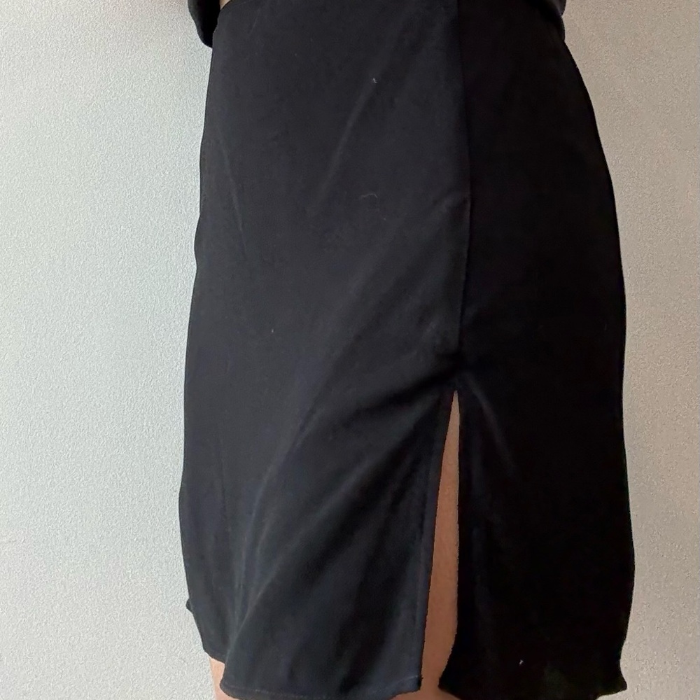 Sunday Best Black Pencil Skirt